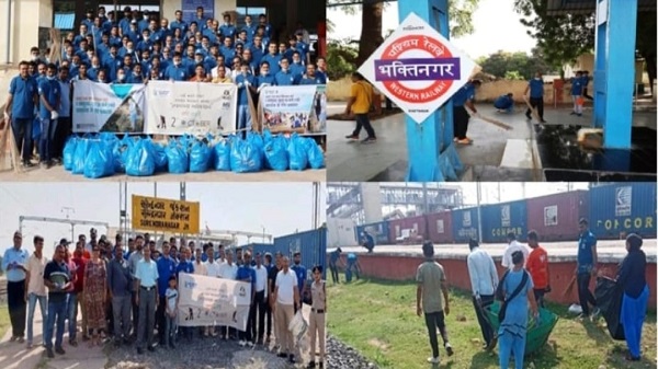 Swachhta Hi Seva Pakhwada: राजकोट रेल मंडल पर ‘स्वच्छता ही सेवा पखवाड़ा’ का समापन 2 Swachhta Hi Seva Pakhwada 1