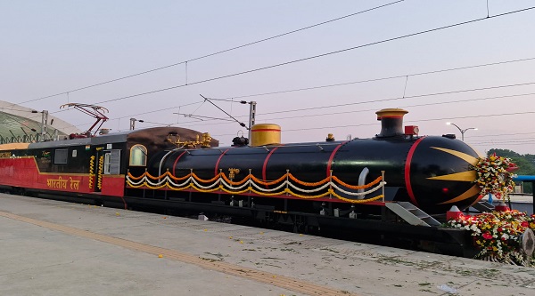 Gujarat First Steam Heritage Special Train 1