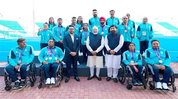 PM Addresses Athletes Participating in Asian Para Games 2022: प्रधानमंत्री ने एशियाई पैरा गेम्स 2022 में भाग लेने वाले भारतीय एथलीटों के दल को संबोधित किया
