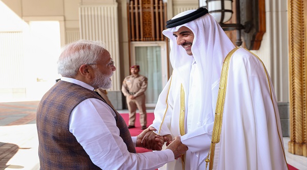 PM Modi Meet Emir Of Qatar: प्रधानमंत्री नरेंद्र मोदी ने कतर के अमीर से मुलाकात की