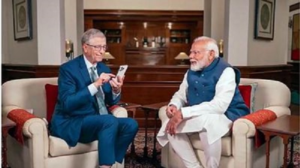 Bill Gates PM Modi