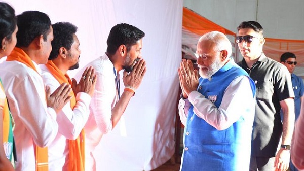 Arun Yogiraj meet PM Modi