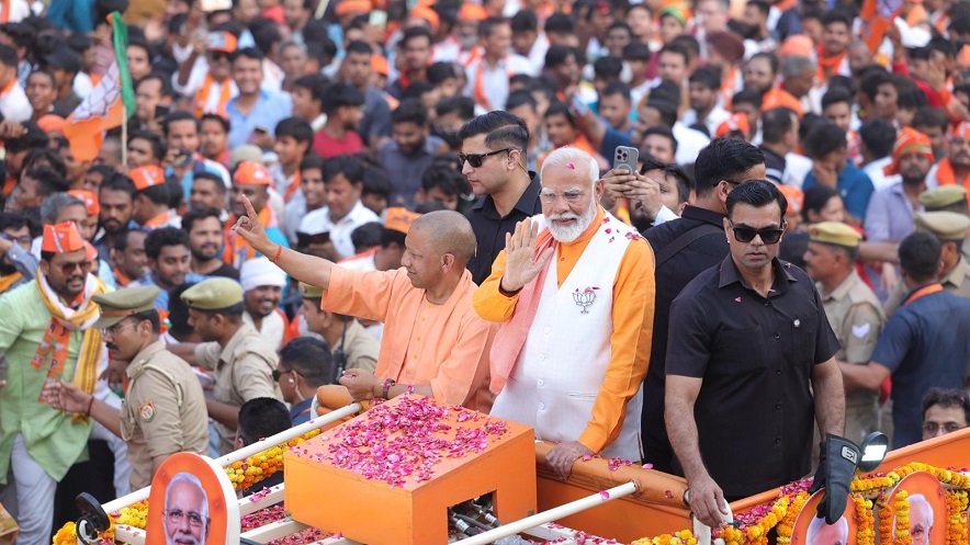 PM Varanasi road show