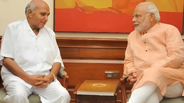 Ramoji rao with PM Modi
