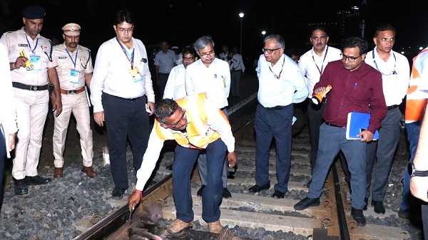 Inspection by Chairman of Railway Board