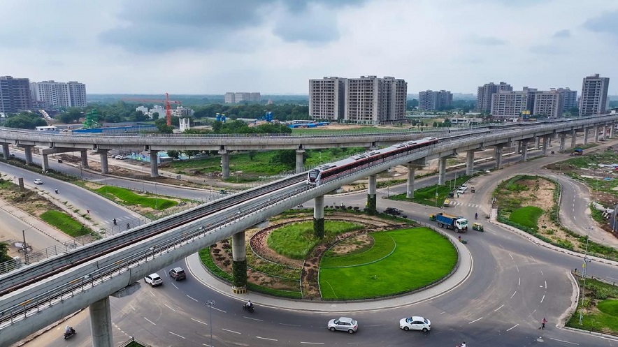 Metro amdavad gandhinagar