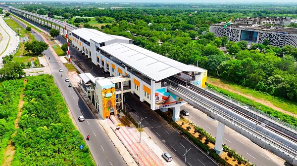 Metro from Ahmedabad to Gandhinagar