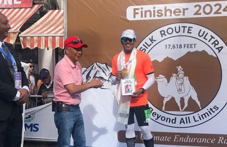 Sachin Sharma completes Silk Route Ultra Marathon: पश्चिम रेलवे के वरिष्ठ अधिकारी सचिन शर्मा ने सिल्क रूट अल्ट्रा मैराथन पूरी की