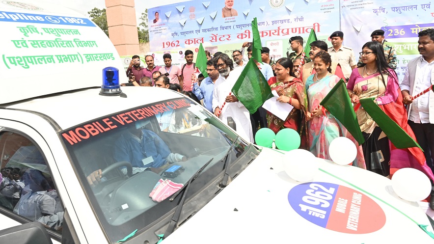 hemant soren vehicle hospital open