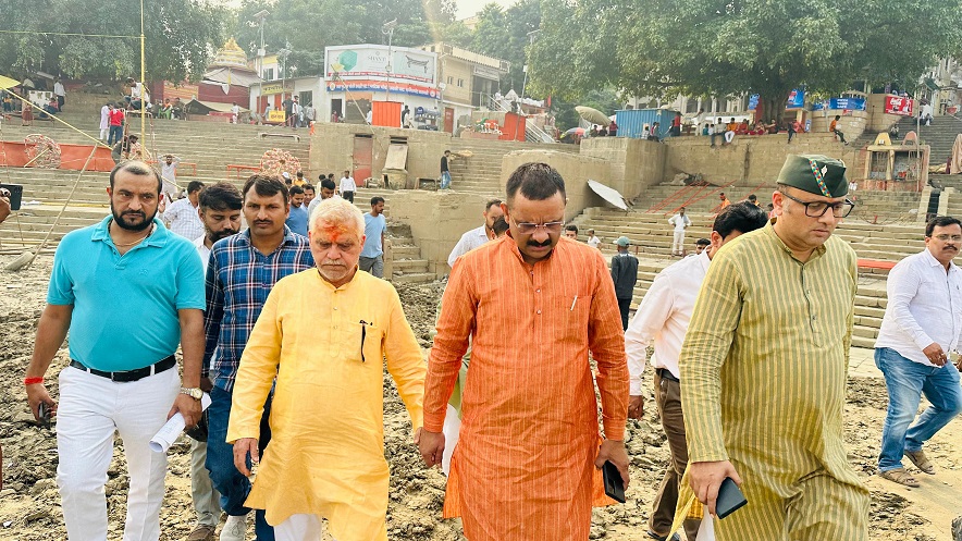 Kashi Chhath Pooja: लोक आस्था का महापर्व छठ पूजा के पूर्व चमकेंगे काशी के घाट 1 varanasi chhath pooja