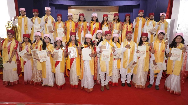 BHU Convocation Ceremony: बी एच यू के 104 वें दीक्षांत समारोह मे 14072 विद्यार्थियों को प्रदान की गई उपाधियां 3 104th Convocation of BHU