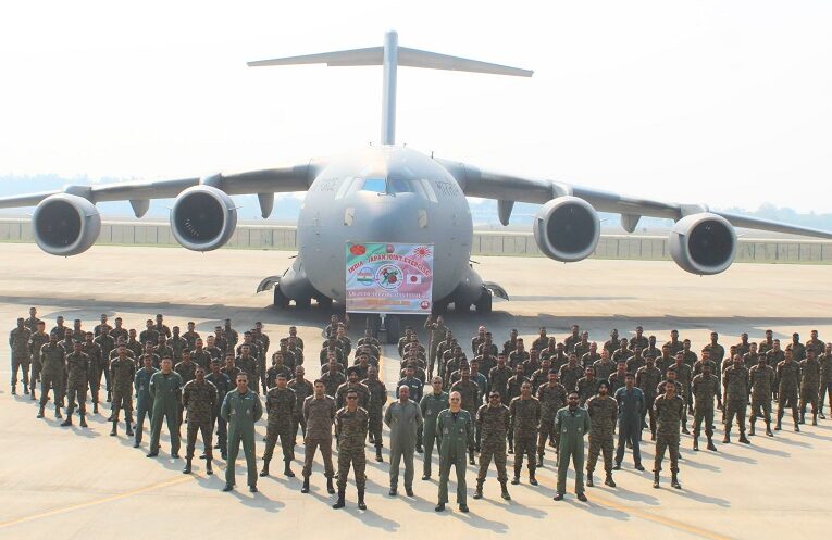 India-Japan joint military exercise: भारतीय सेना की एक टुकड़ी भारत-जापान संयुक्त सैन्य अभ्यास धर्म गार्डियन के लिए रवाना हुई