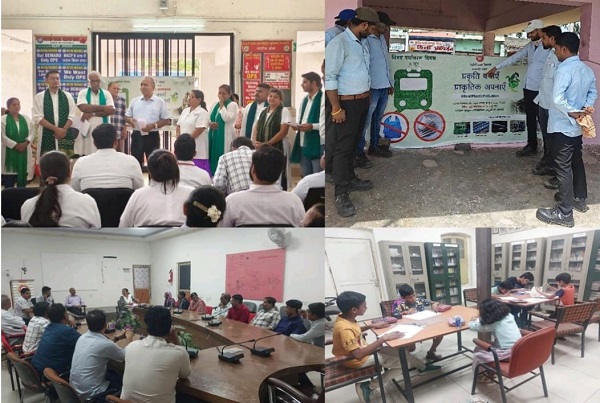 Plastic Pollution: राजकोट रेल मंडल पर प्लास्टिक प्रदूषण से निपटने के लिए विभिन्न गतिविधियाँ आयोजित 3 Rajkot Plastic Pollution compaign