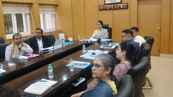 Jharkhand development target: झारखंड के सतत विकास लक्ष्य को लेकर यूनिसेफ के कार्यों की समीक्षा 1 Jharkhand devlopment