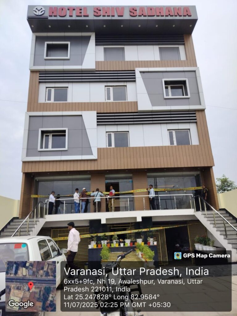Illegal construction sealed: वाराणसी विकास प्राधिकरण ने अवैध निर्माण को किया सील 3 vda Illegal construction sealed