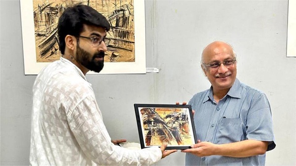 Exhibition at BHU: बी एच यू मे शोधकर्ता कलाकार राहुल कुमार शा की एकल प्रदर्शनी शुरू 2 Exhibition at BHU: बी एच यू मे शोधकर्ता कलाकार राहुल कुमार शा की एकल प्रदर्शनी शुरू