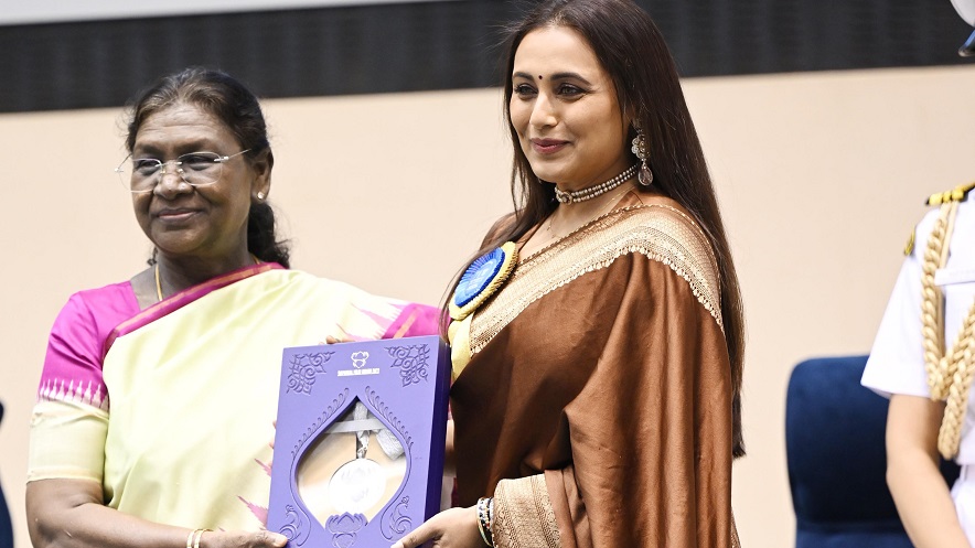 Dadasaheb Phalke Award: श्री मोहनलाल को दादा साहब फाल्के पुरस्कार से सम्मानित किया गया 4 71st National Film Awards rani mukharjee