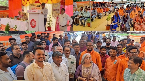 RJT Employees Samvad: प्रधान मुख्य कार्मिक अधिकारी द्वारा हापा स्टेशन पर कर्मचारी संवाद कार्यक्रम आयोजित 1 rjt employees samvaad