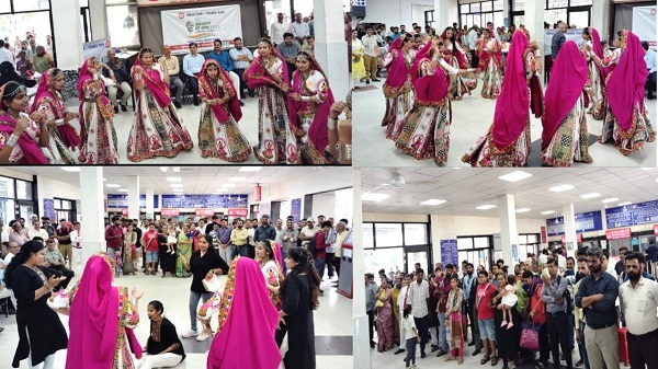 Message of cleanliness at Bhaktinagar station: राजकोट मंडल का ‘स्वच्छोत्सव’ : भक्तिनगर स्टेशन पर स्वच्छता का अनोखा संदेश