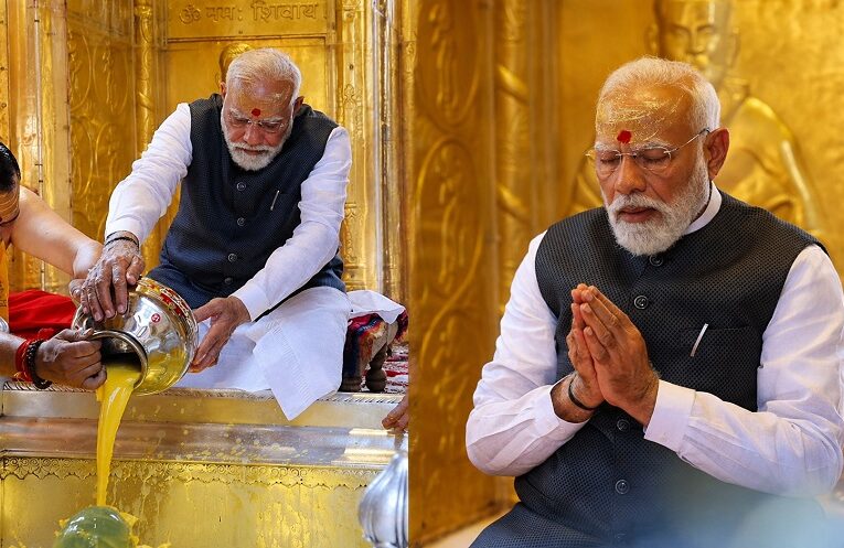 PM Kashi Puja: प्रधानमंत्री ने बाबा विश्वनाथ मंदिर में की पूजा-अर्चना