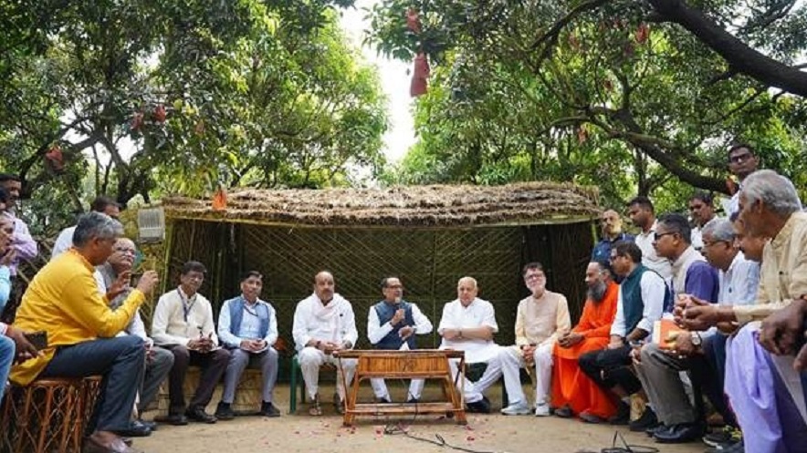 shivraj singh chauhan lucknow fruit meeting